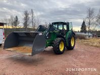 John Deere 6620 med lastare och frontlyft