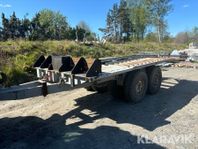 Maskintrailer tippbar