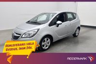 Opel Meriva 1.6 CDTI 110hk Motorvärmare P-Sensorer Rattvärme