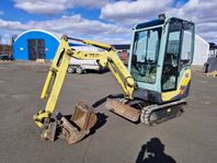 Minigrävare Yanmar Sv15 3 skopor