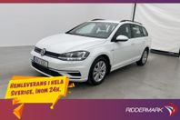 Volkswagen Golf Sportscombi 130hk Värmare Kamera CarPlay