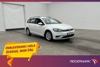 Volkswagen Golf Sportscombi 130hk Kamera CarPlay Farthållare