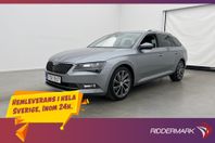 Skoda Superb Kombi 4x4 190hk L&K Värmare Kamera Skinn Drag