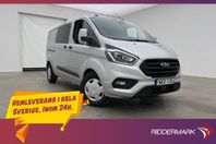 Ford Transit Custom CrewVan L2 Värm Drag B-Kamera 5-Sit Moms