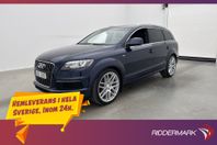 Audi Q7 V6 Q 239hk S-Line 7-Sits Luftfjädring Pano BOSE Drag