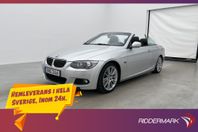 BMW 325 i Cab M Sport Hardtop Navi Sensorer Skinn Elstolar