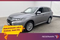 Mitsubishi Outlander PHEV 4WD Kamera Skinn/Alcantara Drag