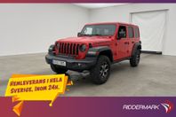 Jeep Wrangler Unlimited 4WD 200hk Rubicon Kamera Navi Drag