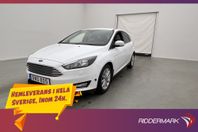 Ford Focus 1.0 EcoBoost 125hk Titanium M-Värmare P-Sensorer
