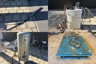 Djuphålspump, Mjukvattenfilter, Hydrofor & Lyftbord