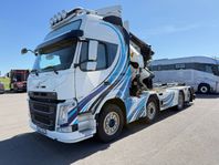 KRANVÄXLARE VOLVO FM500 TRIDEM STORKRAN JIBB PERSONKORG