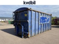Container med vinsch nätlock ca 36 kubik