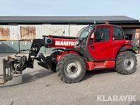 Teleskoplastare Manitou MT1335 ST3B med redsk