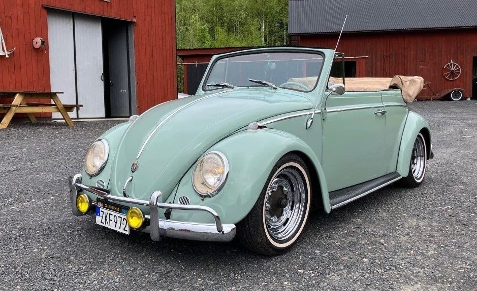 Volkswagen 1200 Cabriolet 1.2 H4 Manuell, 34hk, 1963