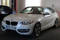 BMW 220 i Coupé Sport line / Läder / Rattvärme / GPS / 184hk