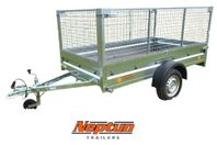Neptun Praktik 253x129cm Tippbar Släpvagn Gallervagn