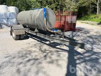 Vattenvagn med pump och spridare