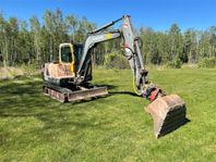 Bandgrävare Volvo EC55B med redskap