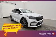 Skoda Enyaq iV 80x Sportline Värmare Kamera Dragkrok CarPlay