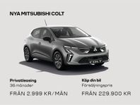 Mitsubishi Colt 1.0 INVITE MAN Privatleasing 2999:-/mån
