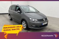 Volkswagen Sharan 4M 150hk Premium Pano El-dörrar Värm Drag