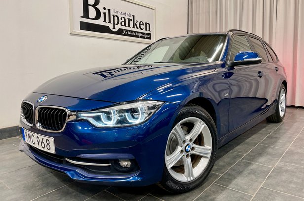 BMW 320 d xDrive Touring, Sport line Euro 6 190hk /VÄRMARE säljes i ...