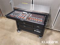 Verktygsvagn Fixman med verktyg 467 delar