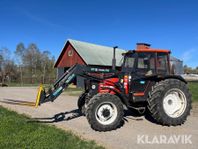 Traktor med lastare Valmet 555