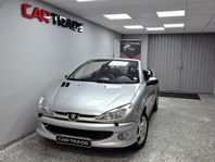 Peugeot 206 CC 1.6 NYBESIKTAD CABRIOLET KAMREM BYTT 109HK