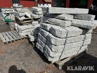 Kantstenar och gatsten 8st lastpallar