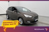 Ford C-Max EcoBoost 125hk Titanium Motorvärm Kamera En-bruk