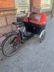 Triobike mono eldriven lådcykel