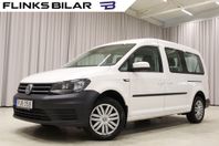 Volkswagen Caddy Maxi Life 102HK Drag MK-Värmare 1Ägare Moms