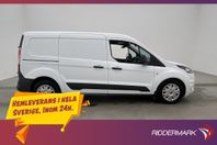 Ford Transit Connect LWB Värmare Dragkrok 2xDörrar B-Kamera