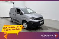 Peugeot Partner 1.5HDi PDC 3-Sits Farthållare 3807MIL Moms
