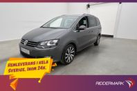 Volkswagen Sharan TDI 4M 6 Sits Värmare Pano El-dörrar Drag