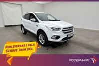 Ford Kuga AWD 176hk Titanium Sony Kamera CarPlay Halvskinn