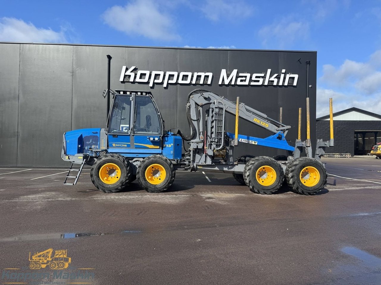 Rottne F13D, 4940h - Skotare