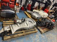 Honda 50 hk, 4-takt, Lång rigg, Reglage, Elstart, Powertrim