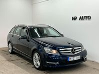 Mercedes-Benz C 200d AMG Sport Motorvärmare Drag Halvskinn