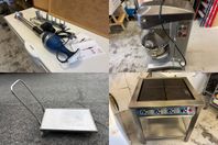 Stavmixer, Degblandare, Potatisvagn & Storköksspis