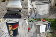 Grill, Dryckeskyl 2 st & Storköksugn Merrychef Mealstream