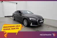 Audi A5 Sportback 45 TFSI Q 265hk Cockpit Matrix Värm Kamera