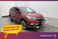 Honda CR-V 2.0 155hk 4WD Executive Pano Kamera Skinn Navi