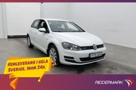 Volkswagen Golf 1.4 TGI 110hk Adaptiv-Farthållare CarPlay