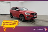 Volvo XC60 D4 AWD R-Design Värmare Panorama Rattvärme Drag
