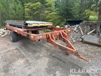 Traktorkärra Bernad Krone HS24 & Slaghacka Mulcher C100