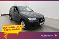 BMW X3 xDrive20d 184hk B-Kamera Navi Drag 0,56l/mil