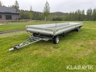 Släpvagn Unsinn med svängande framaxel
