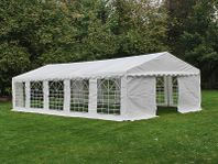 Partytält PLUS 5x10m PE, vit - festtält, paviljong